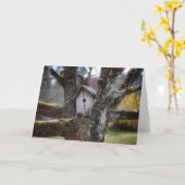 Birdhouse 4219 Framable greetibg Karte (Gelbe Blume)