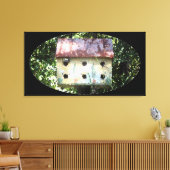 Birdhouse bearbeitet leinwanddruck (Insitu (Wohnzimmer))