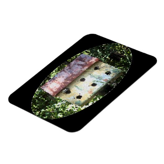 Birdhouse bearbeitet magnet (Linke Seite)