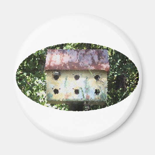 Birdhouse bearbeitet magnet (Vorne)