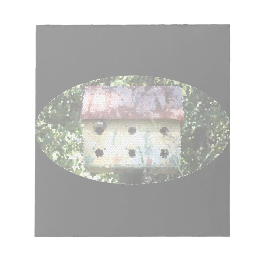 Birdhouse bearbeitet notizblock (Vorderseite)