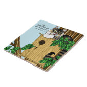 Birdhouse Bed Breakfast Cat Fliese (Seite)