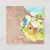 Birdhouse Begleitkarte (Vorderseite)