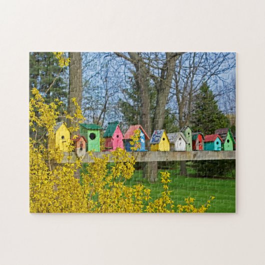 Birdhouse Boulevard Puzzle (Horizontal)