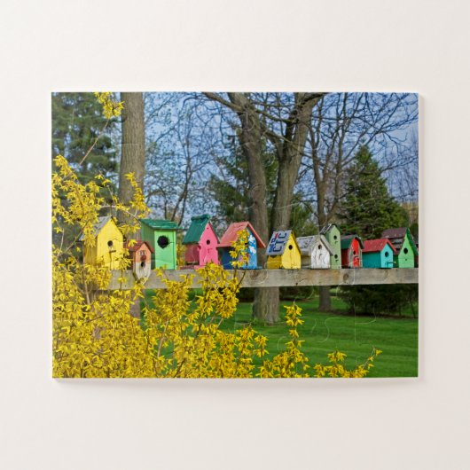 Birdhouse Boulevard Puzzle (Horizontal)