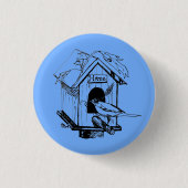 Birdhouse Button (Vorderseite)