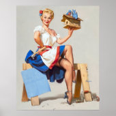 Birdhouse-Button Poster (Vorne)