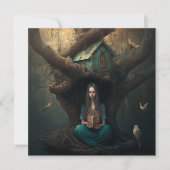 Birdhouse Dreams Feiertagskarte (Vorderseite)