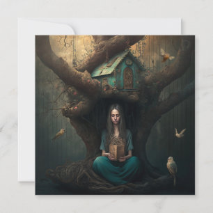 Birdhouse Dreams Feiertagskarte