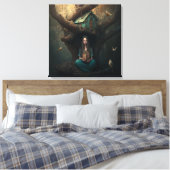 Birdhouse Dreams Leinwanddruck (Insitu (Schlafzimmer))