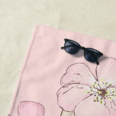 Birdhouse Floral Colorblock Strandtuch (Beispiel)