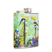 Birdhouse Flower Garden Flachmann (Rechts)