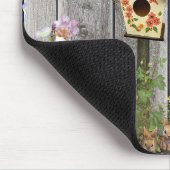 Birdhouse Gardens Mousepad (Ecke)