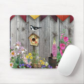 Birdhouse Gardens Mousepad (Mit Mouse)