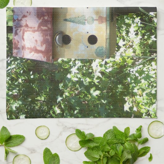 Birdhouse Handtuch (Gefaltet)