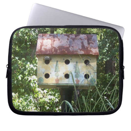 Birdhouse Laptopschutzhülle (Vorderseite)
