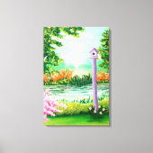 Birdhouse Leinwanddruck (Vorderseite)
