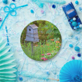 Birdhouse Paper Plate Pappteller (Party)