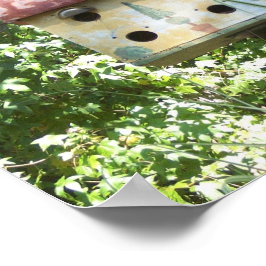 Birdhouse Poster (Ecke)