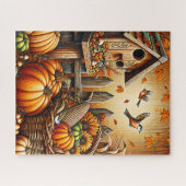 Birdhouse Puzzle Herbst (Horizontal)