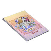 Birdhouse Red bird Notebook Notizblock (Rechte Seite)