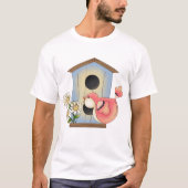 Birdhouse und Bird T-Shirt (Vorderseite)