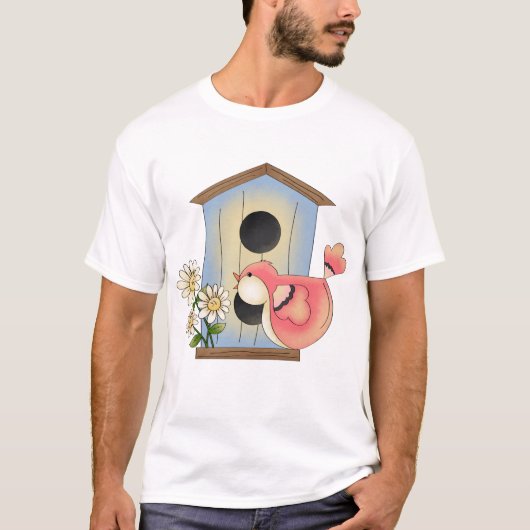 Birdhouse und Bird T-Shirt (Vorderseite)