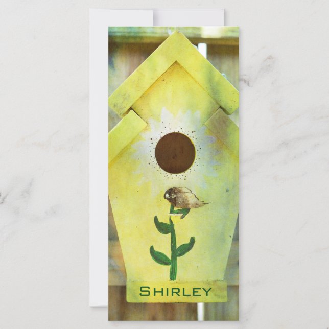 Birdhouse von Shirley Taylor (Vorderseite)