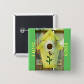 Birdhouse von Shirley Taylor Button (Vorne & Hinten)
