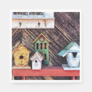Birdhouses für Verkauf Serviette