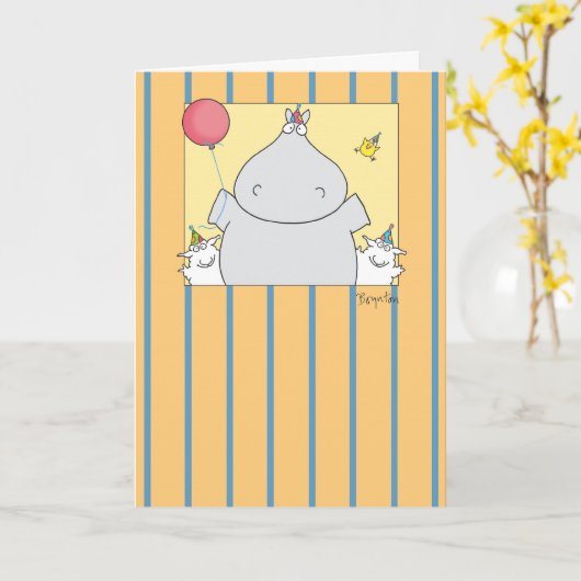 BIRDIE 2000 KARTE (Gelbe Blume)