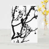 Birdie 4, Geburtstag Karte (Gelbe Blume)