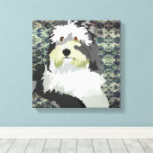 Birdie Art Leinwand (Insitu (Holzboden))