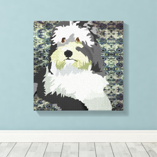 Birdie Art Leinwand (Insitu (Holzboden))