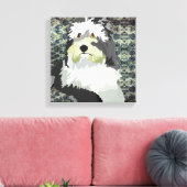 Birdie Art Leinwand (Insitu (Wohnzimmer))