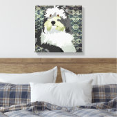 Birdie Art Leinwand (Insitu (Schlafzimmer))