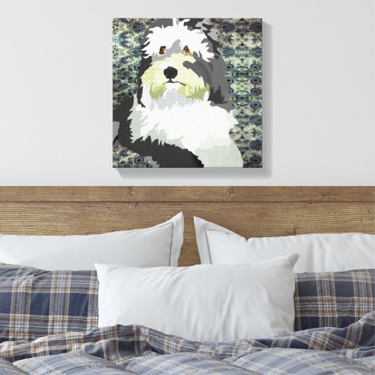 Birdie Art Leinwand (Insitu (Schlafzimmer))