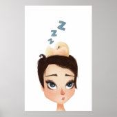 Birdie auf Pixie abkoppeln Poster (Vorne)