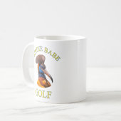 Birdie Babe Golfers Kaffeetasse (Vorderseite Links)