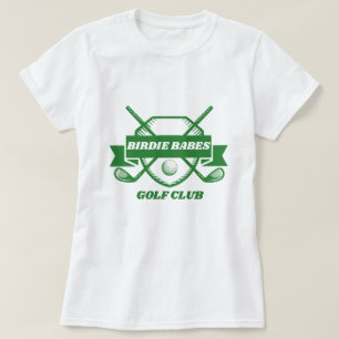 Birdie Babes Golf Shirt - Ladys Custom T-Shirt