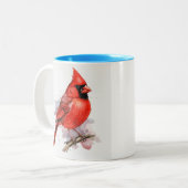 Birdie Collection Zweifarbige Tasse (Vorderseite Links)