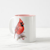 Birdie Collection Zweifarbige Tasse (Vorderseite Links)