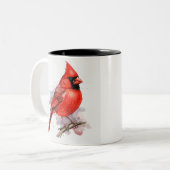Birdie Collection Zweifarbige Tasse (Vorderseite Links)