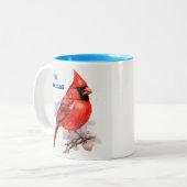 Birdie Collection Zweifarbige Tasse (Vorderseite Links)