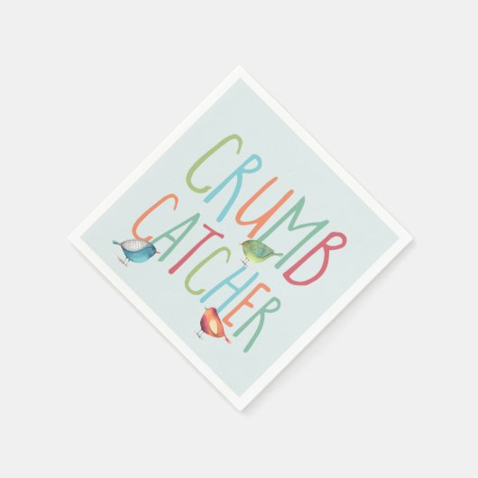 Birdie Crumb Catcher Paper Napkin Serviette (Ecke)