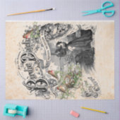 Birdie Darling Decoupage Seidenpapier (Basteln)