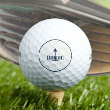 Birdie Deep Sea Blue auf fast weißem Grund