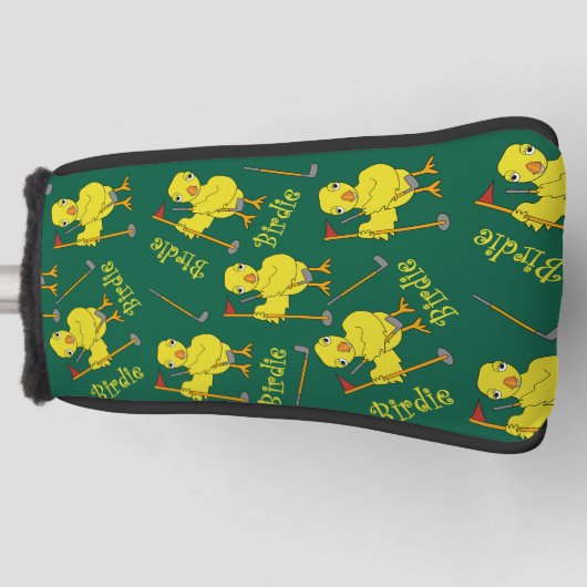 Birdie Golfer Chick Golf Headcover (Vorderseite)