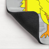 Birdie Golfer Chick Mousepad (Ecke)