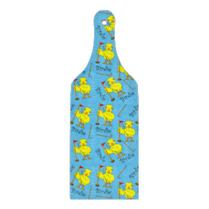 Birdie Golfer Chick Schneidebrett